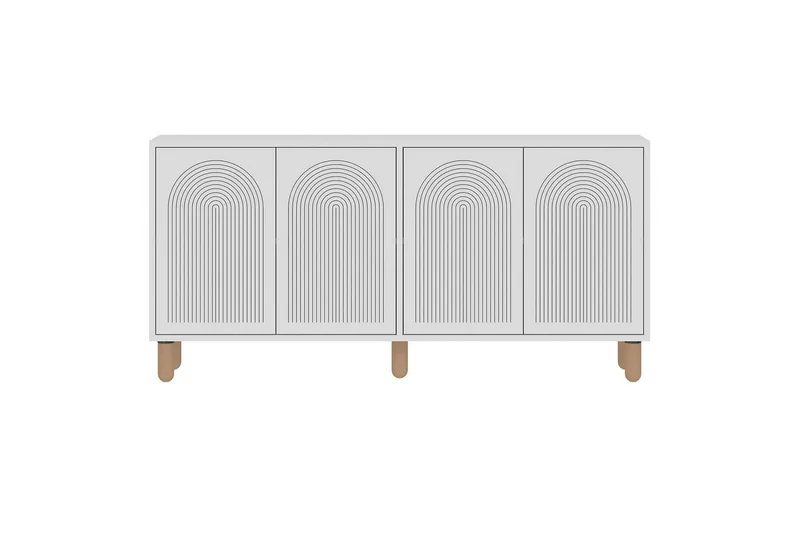 Ovrin Konsollbord 150 cm, Hvit