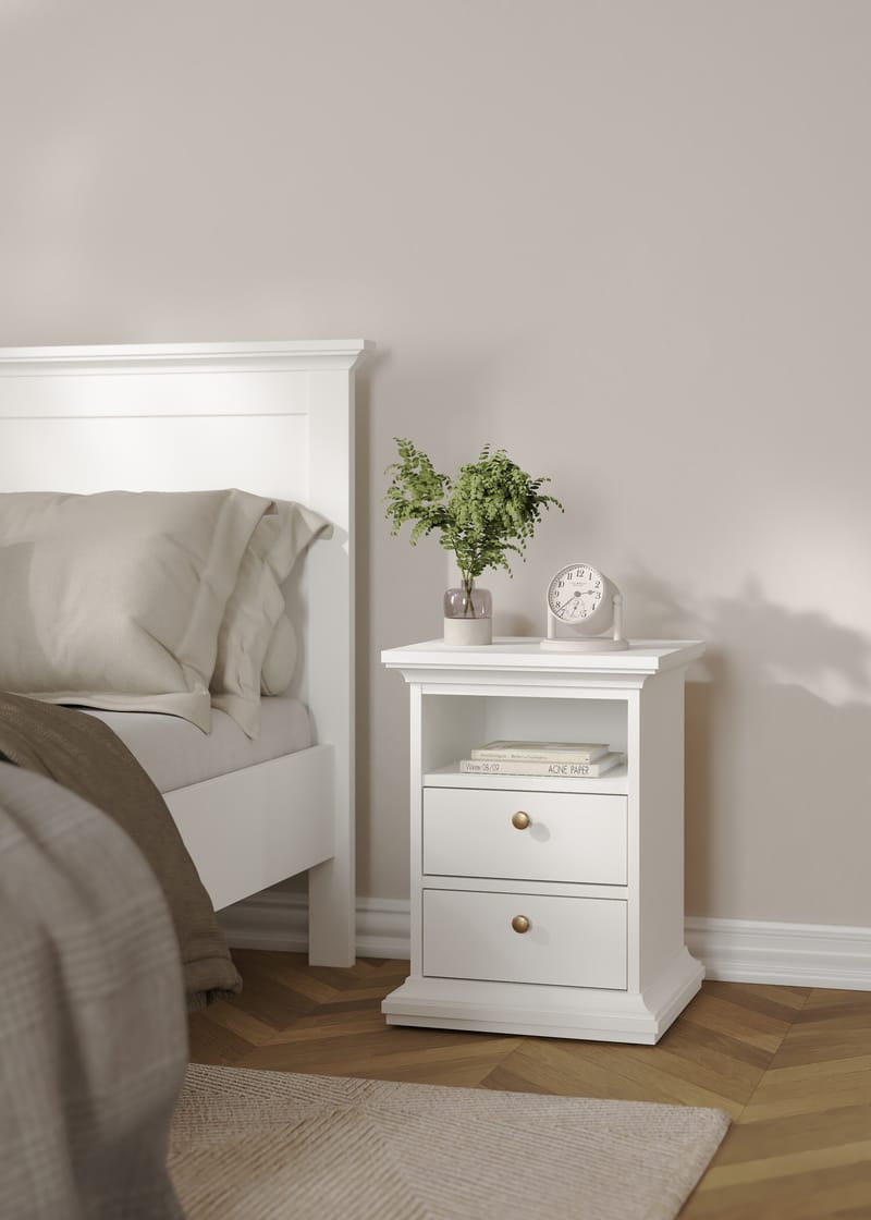 Paris Nattbord 43x40x59 cm - Møbler - Bord - Avlastningsbord - Sengebord & nattbord