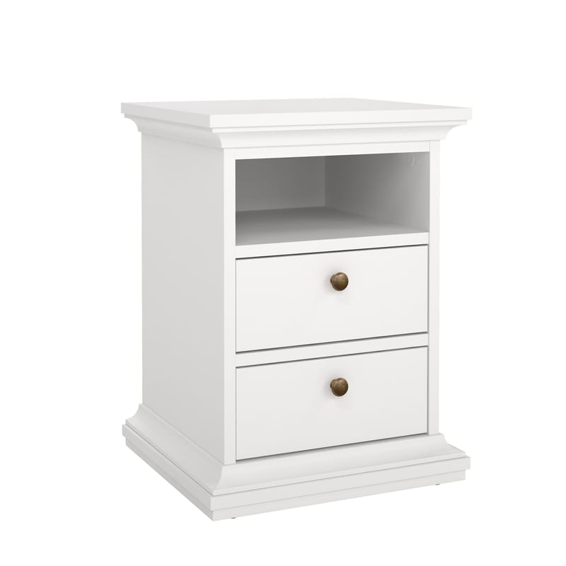 Paris Nattbord 43x40x59 cm - Møbler - Bord - Avlastningsbord - Sengebord & nattbord