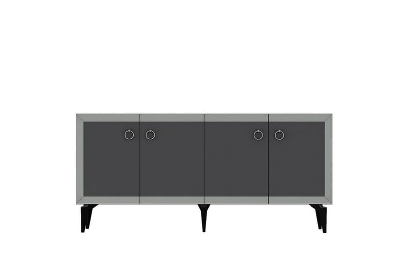 Petrolla Konsollbord 150 cm - Svart/Sølv/Antrasitt - Møbler - Bord - Avlastningsbord - Gangbord