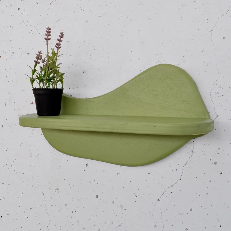 Decorative Wooden Wall Shelf Hanah Home - Møbler - Bord - Avlastningsbord - Pidestall & søylebord
