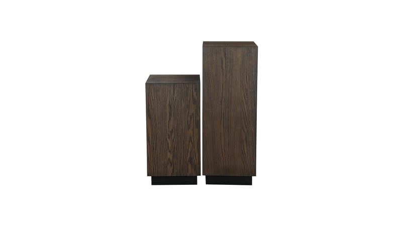 Pidestall Vargen 60 cm - Brunlakkert eik - Møbler - Bord - Avlastningsbord - Konsollbord
