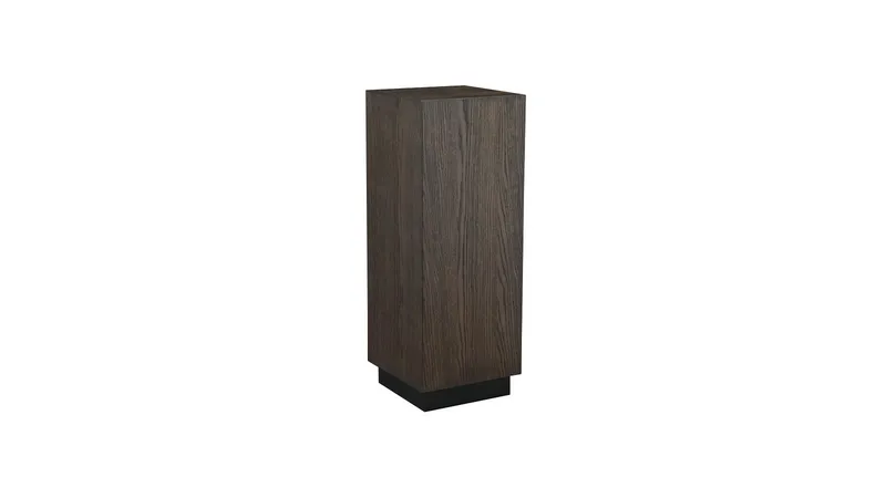 Pidestall Vargen 80 cm, Brunlakkert eik