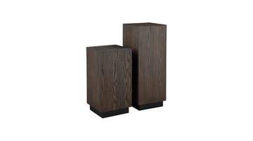 Pidestall Vargen 80 cm - Brunlakkert eik - Møbler - Bord - Avlastningsbord - Konsollbord