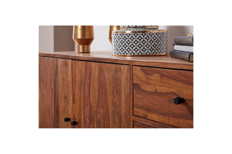 Piedestal Wohnling Brun, Svart - Oppbevaring - Oppbevaringsmøbler - Sideboard & skjenker