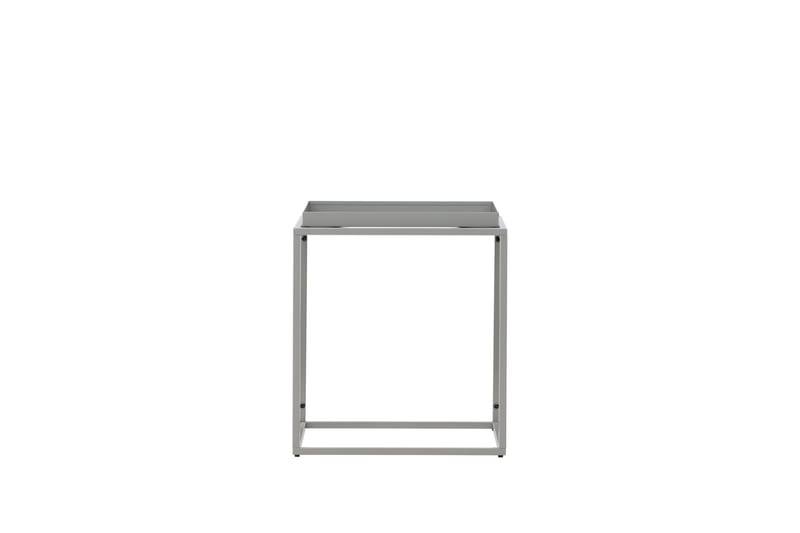 Porto Sidebord 45x45 cm Mørkgrå - Venture Home - Lampebord & sidebord - Brettbord og småbord