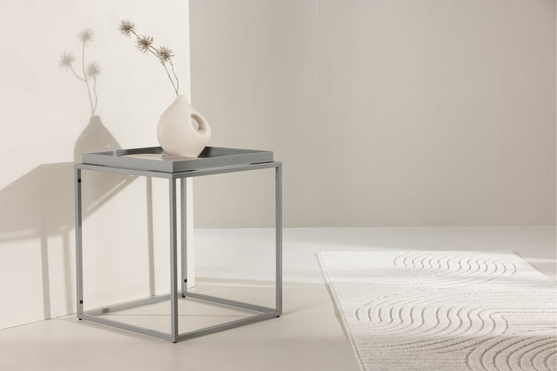 Porto Sidebord 45x45 cm Mørkgrå - Venture Home - Lampebord & sidebord - Brettbord og småbord