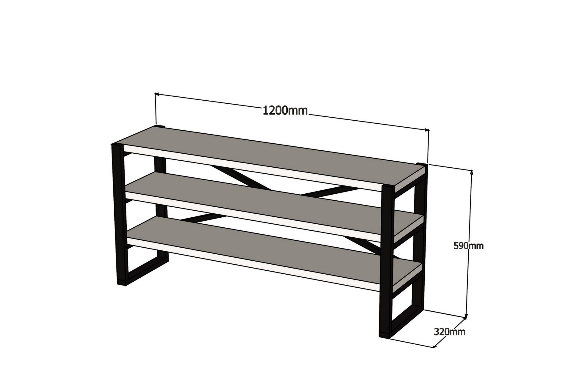 Puqa Design Bokhylle - Møbler - Bord - Avlastningsbord