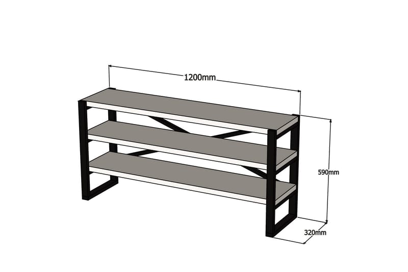 Puqa Design Bokhylle - Møbler - Bord - Avlastningsbord