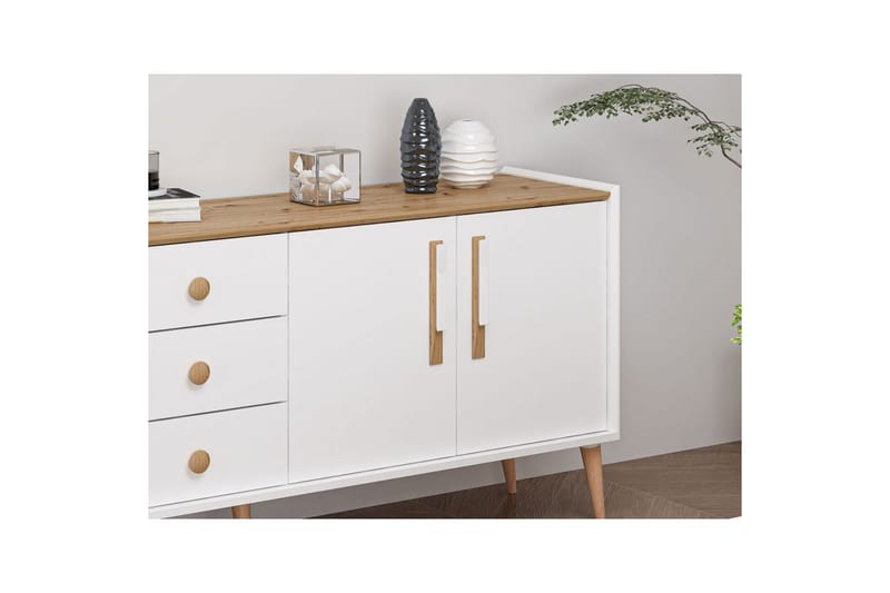 Ralor Konsollbord 180 cm - Hvit - Møbler - Bord - Avlastningsbord - Gangbord