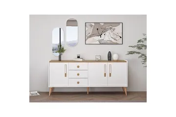 Ralor Konsollbord 180 cm - Hvit - Møbler - Bord - Avlastningsbord - Gangbord