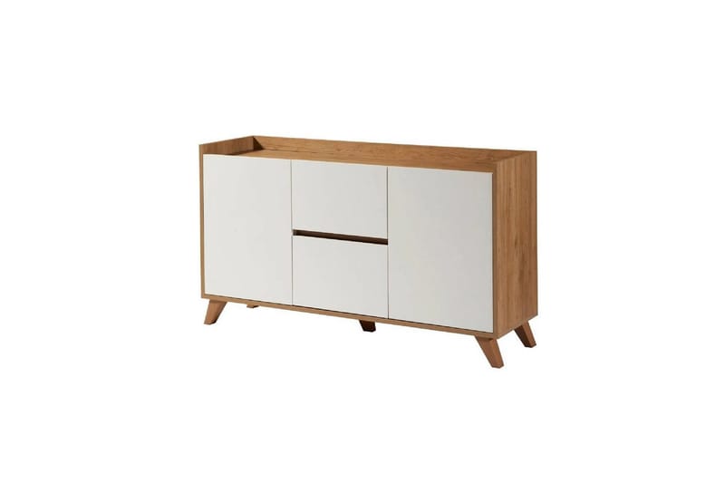 Ranko Konsollbord 139.8 cm - Hvit/Lysfarget tre - Møbler - Bord - Avlastningsbord - Gangbord