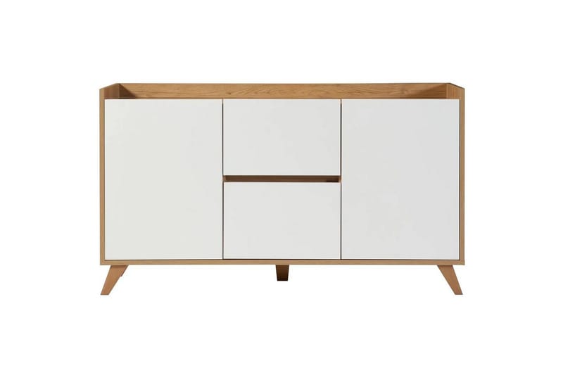 Ranko Konsollbord 139.8 cm - Hvit/Lysfarget tre - Møbler - Bord - Avlastningsbord - Gangbord