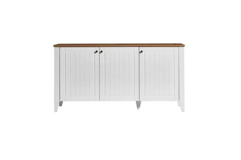 Ranko Konsollbord 150 cm - Mellomfarget tre/Hvit - Møbler - Bord - Avlastningsbord - Gangbord