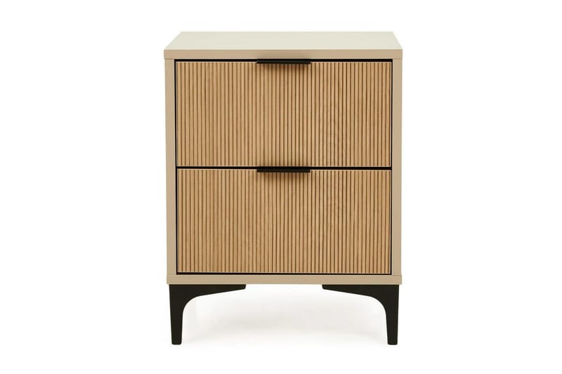 Ranko Nattbord 45 cm - Natur/Sand - Møbler - Bord - Avlastningsbord - Sengebord & nattbord
