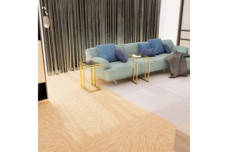 Ransdorp Settbord 42 cm - Gull - Møbler - Bord - Avlastningsbord - Settbord