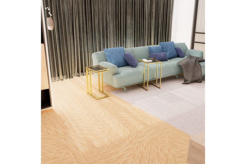 Ransdorp Settbord 42 cm - Gull - Møbler - Bord - Avlastningsbord - Settbord