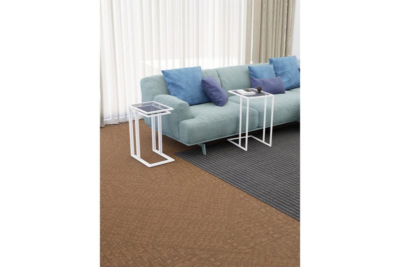 Ransdorp Settbord 42 cm - Hvit - Møbler - Bord - Avlastningsbord - Settbord