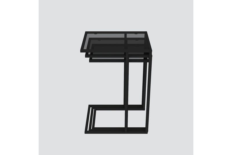 Ransdorp Settbord 42 cm - Sort - Møbler - Bord - Avlastningsbord - Settbord