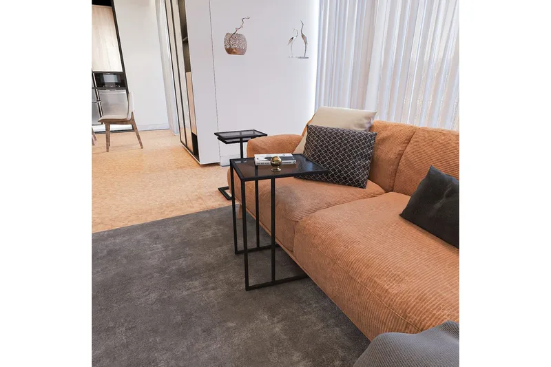 Ransdorp Settbord 42 cm - Sort - Møbler - Bord - Avlastningsbord - Settbord