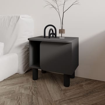 Relento Nattbord 50x48,6x30 cm - Antrasitt - Møbler - Bord - Avlastningsbord - Sengebord & nattbord