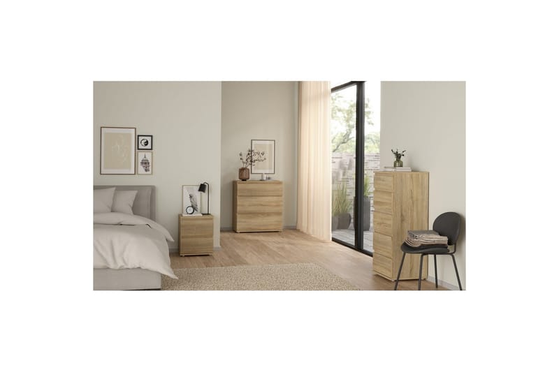 Rengo Sengebord 40,2 cm - Natur - Møbler - Bord - Avlastningsbord - Sengebord & nattbord