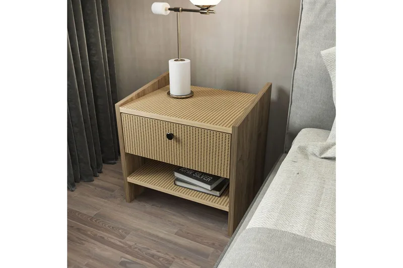 Retzow Nattbord - Valnøtt - Møbler - Bord - Avlastningsbord - Sengebord & nattbord