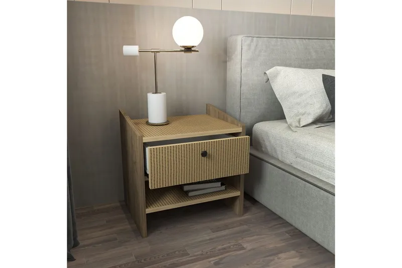 Retzow Nattbord - Valnøtt - Møbler - Bord - Avlastningsbord - Sengebord & nattbord