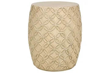 Rigge Sidebord 33 cm - Beige - Møbler - Bord - Avlastningsbord - Lampebord & sidebord
