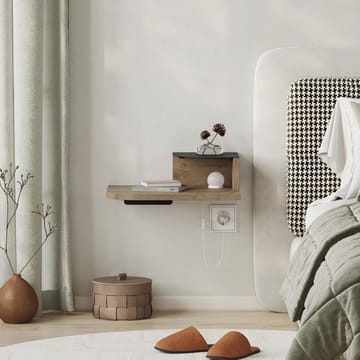 Rilina Nattbord 40 cm - Eik - Møbler - Bord - Avlastningsbord - Sengebord & nattbord