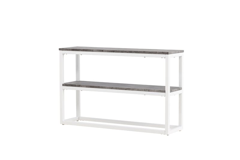 Rise Sidebord 110x30 cm - Hvit - Møbler - Bord - Avlastningsbord - Lampebord & sidebord