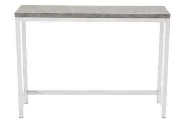 Rise Sidebord 110x30 cm - Hvit - Møbler - Bord - Avlastningsbord - Lampebord & sidebord