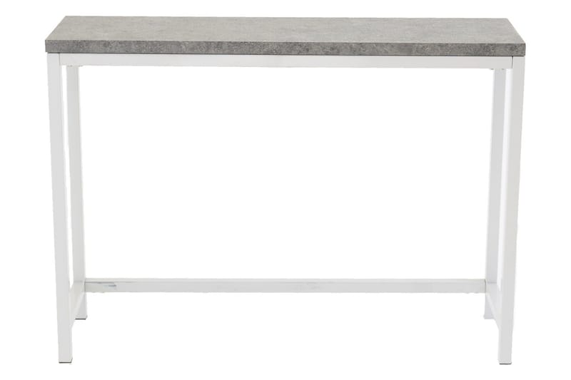Rise Sidebord 110x30 cm - Hvit - Møbler - Bord - Avlastningsbord - Lampebord & sidebord
