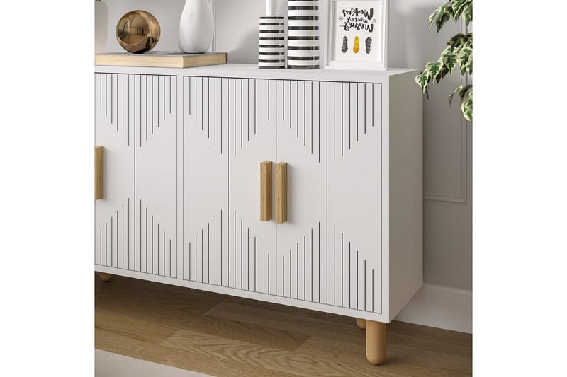 Roger konsollbord 120 cm - Hvit - Møbler - Bord - Avlastningsbord - Gangbord