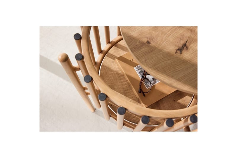 Rubbo Sidebord 45 Cm - Natur - Møbler - Bord - Avlastningsbord - Lampebord & sidebord