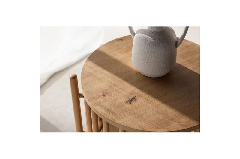 Rubbo Sidebord 45 Cm - Natur - Møbler - Bord - Avlastningsbord - Lampebord & sidebord