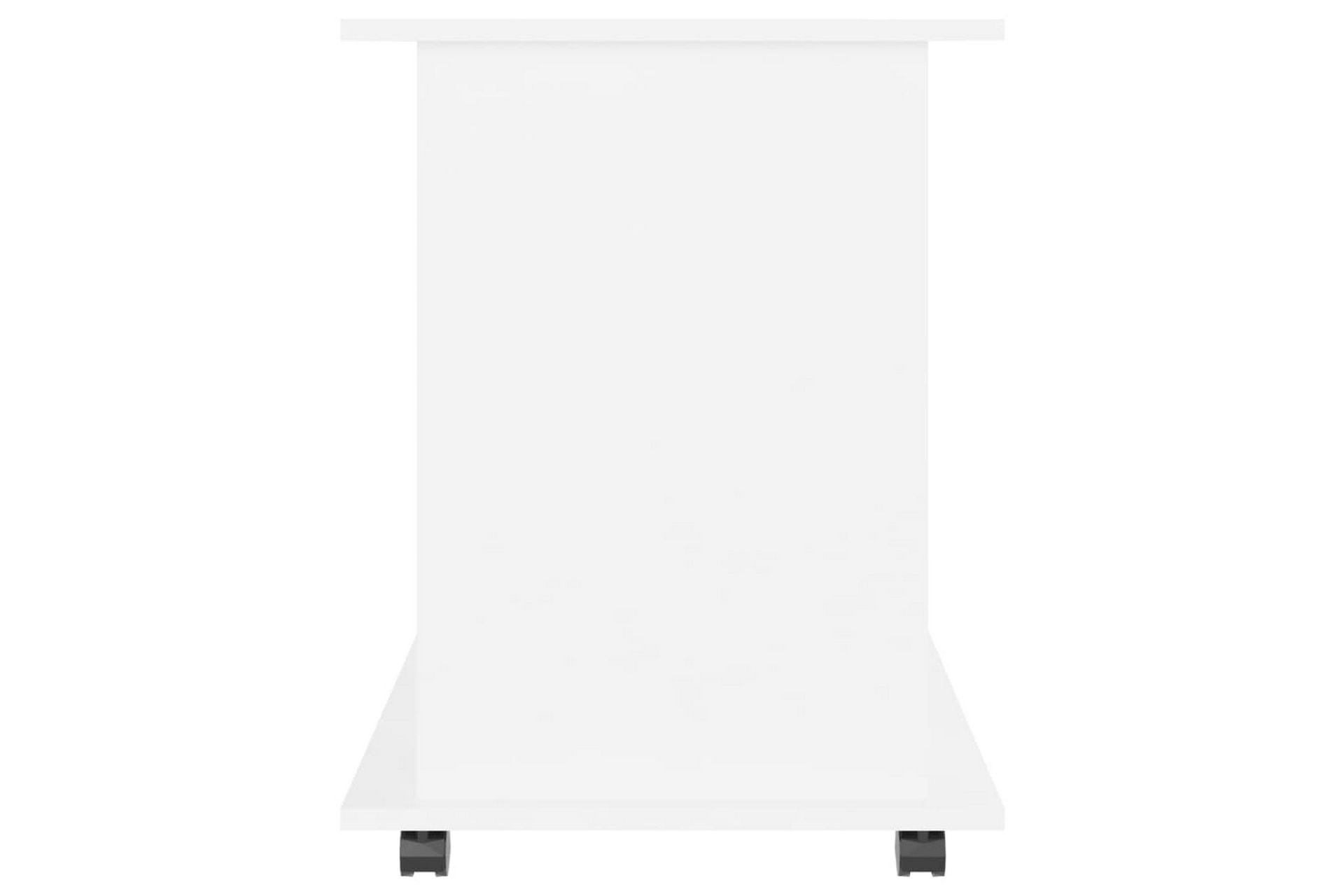 Rulleskap hvit 60x45x60 cm sponplate - Hvit - Møbler - Bord - Avlastningsbord - Sengebord & nattbord