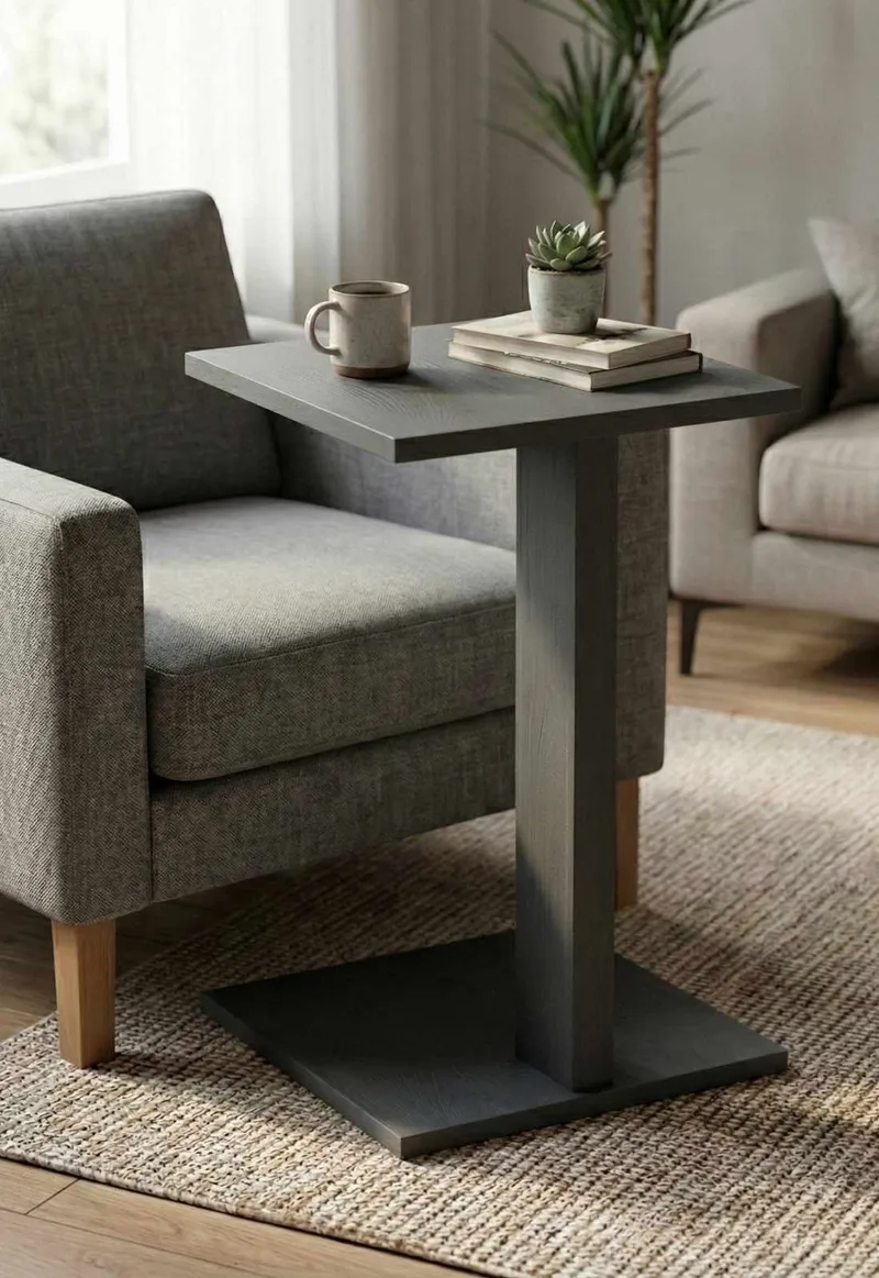 Rumira Sidebord 35 cm - Grå - Møbler - Bord - Avlastningsbord - Konsollbord