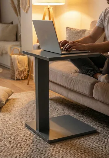 Rumira Sidebord 35 cm - Grå - Møbler - Bord - Avlastningsbord - Konsollbord