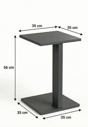 Rumira Sidebord 35 cm - Grå - Møbler - Bord - Avlastningsbord - Konsollbord