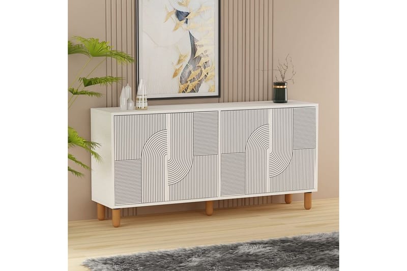 Ruvan Konsollbord 150 cm - Hvit - Møbler - Bord - Avlastningsbord - Gangbord