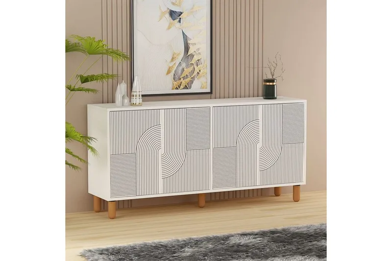 Ruvan Konsollbord 150 cm - Hvit - Møbler - Bord - Avlastningsbord - Gangbord