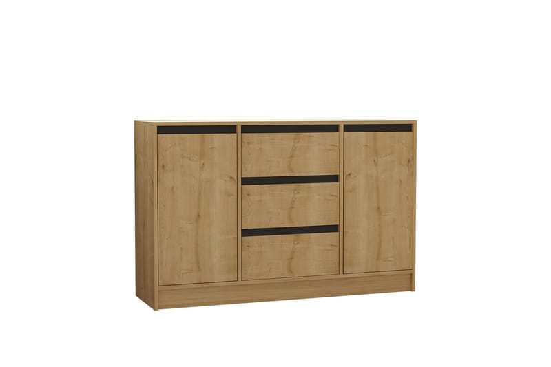 Sadu Konsollbord 140 cm - Brun/Eik/Antrasitt - Møbler - Bord - Avlastningsbord - Gangbord