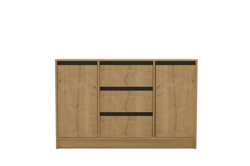 Sadu Konsollbord 140 cm - Brun/Eik/Antrasitt - Møbler - Bord - Avlastningsbord - Gangbord
