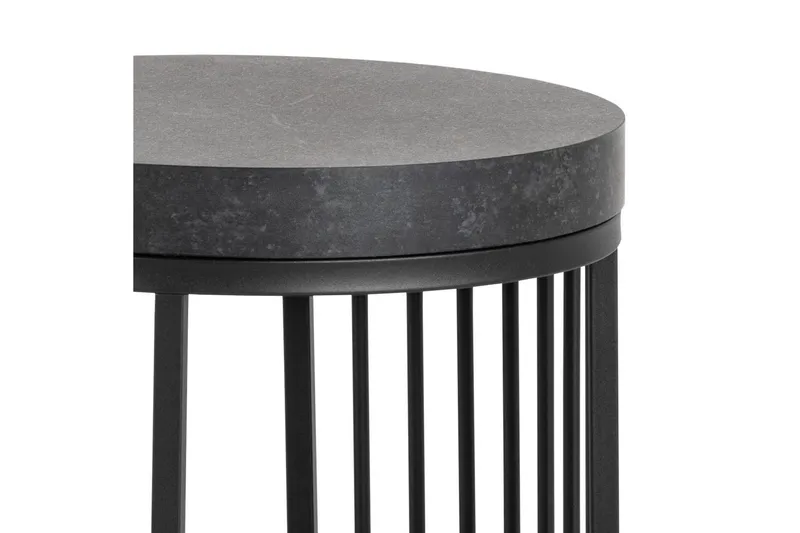 Saklani Nattbord 35 cm - Svart - Møbler - Bord - Avlastningsbord - Sengebord & nattbord