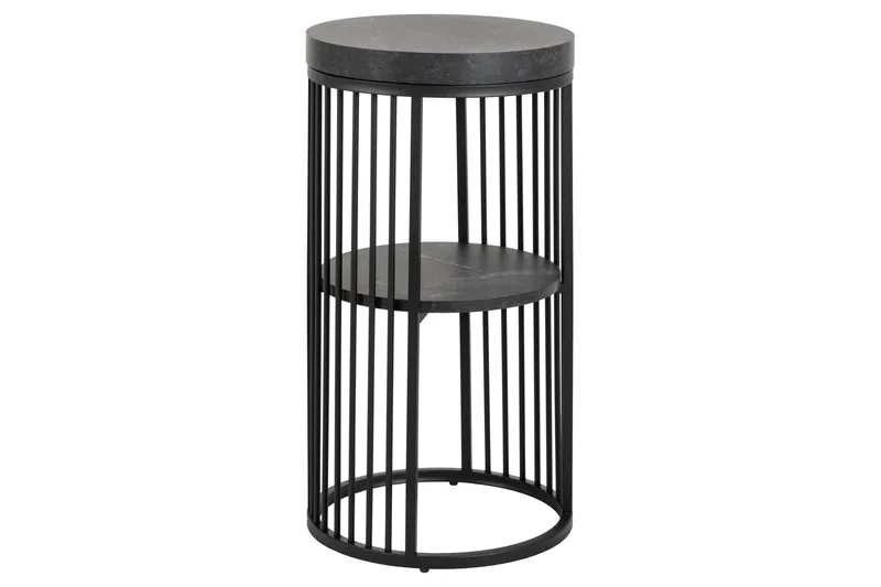 Saklani Nattbord 35 cm, Svart