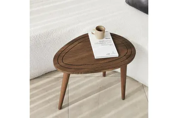 Saldus Settbord - Valnøtt - Møbler - Bord - Avlastningsbord - Settbord
