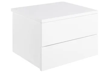 Salmani Nattbord 32 cm - Hvit - Møbler - Bord - Avlastningsbord - Sengebord & nattbord