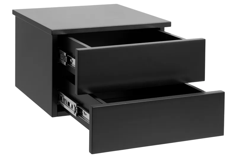 Salmani Nattbord 32 cm - Sort - Møbler - Bord - Avlastningsbord - Sengebord & nattbord