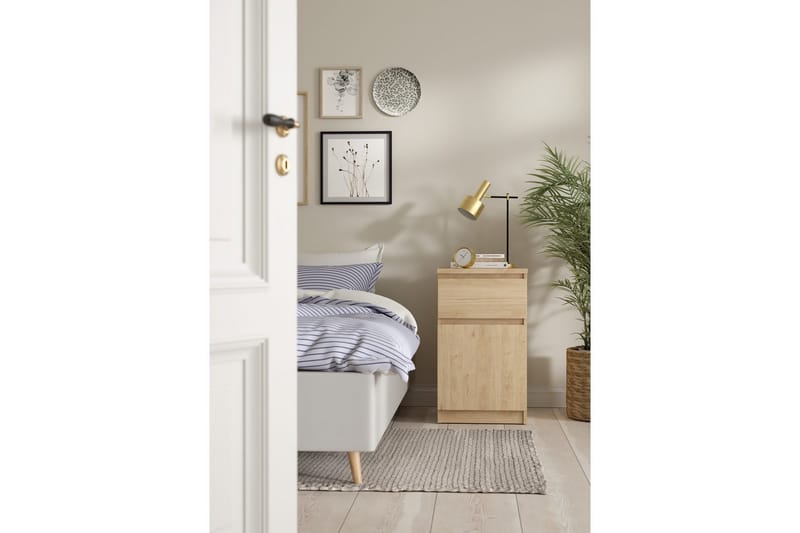 Salomns Nattbord 40 cm - Brun - Møbler - Bord - Avlastningsbord - Sengebord & nattbord